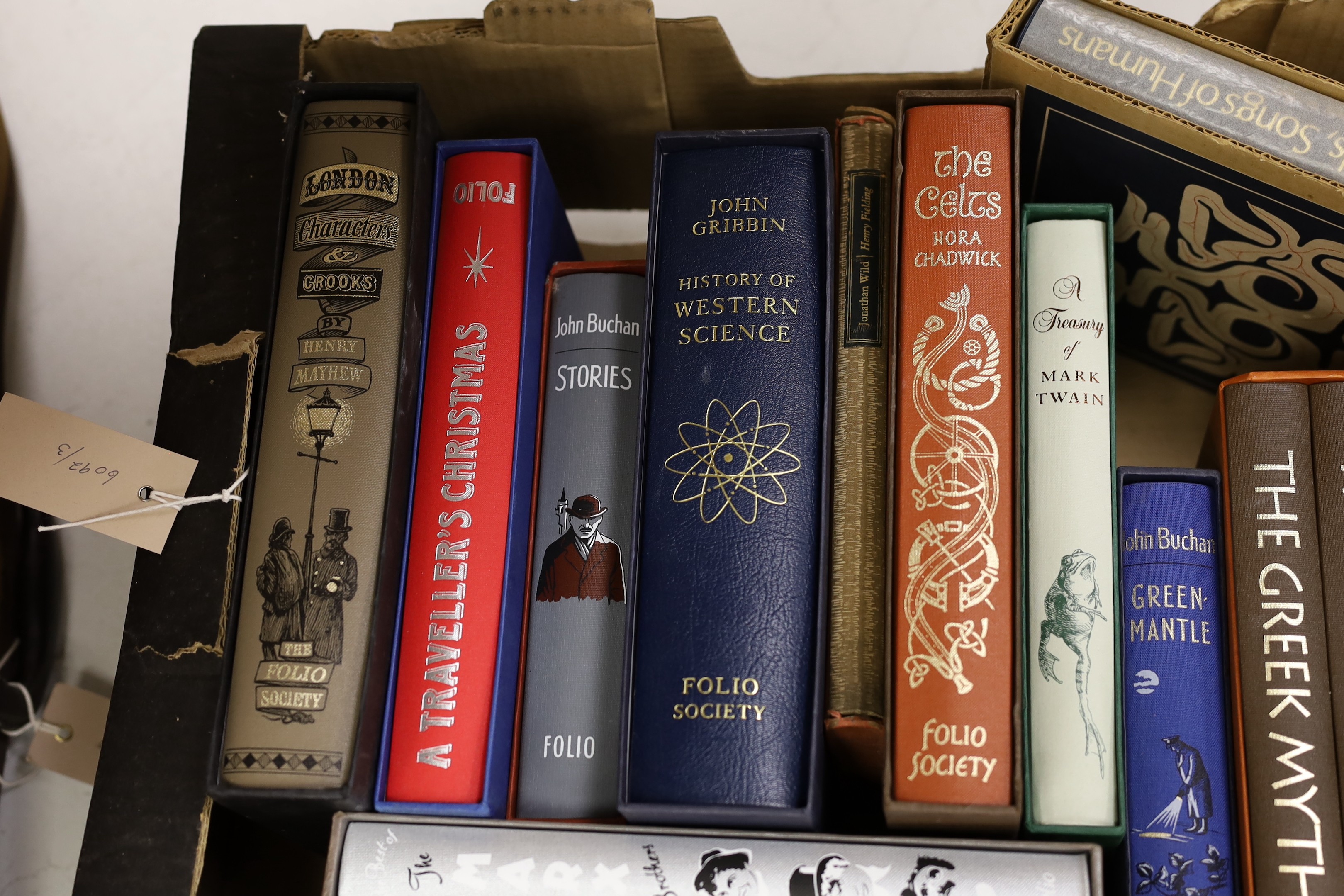A quantity of folio Society books